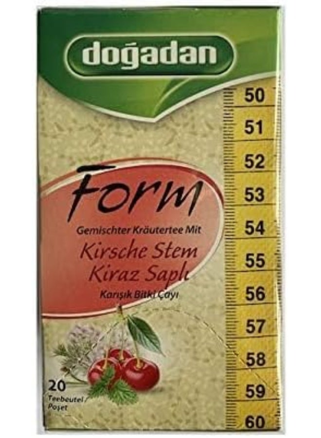 Dogadan Form Tea with Cherry Stalks - 20 Teabags - Image 3